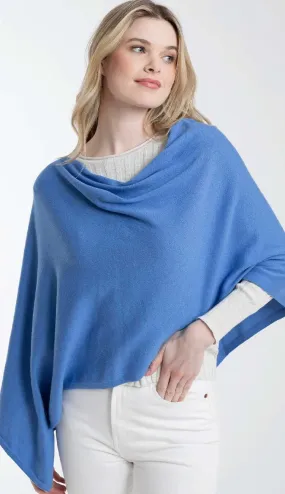 Trade Wind Cashmere Blend Dress Topper Poncho