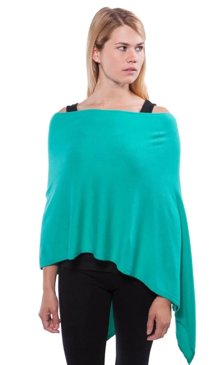 Trade Wind Cashmere Blend Dress Topper Poncho