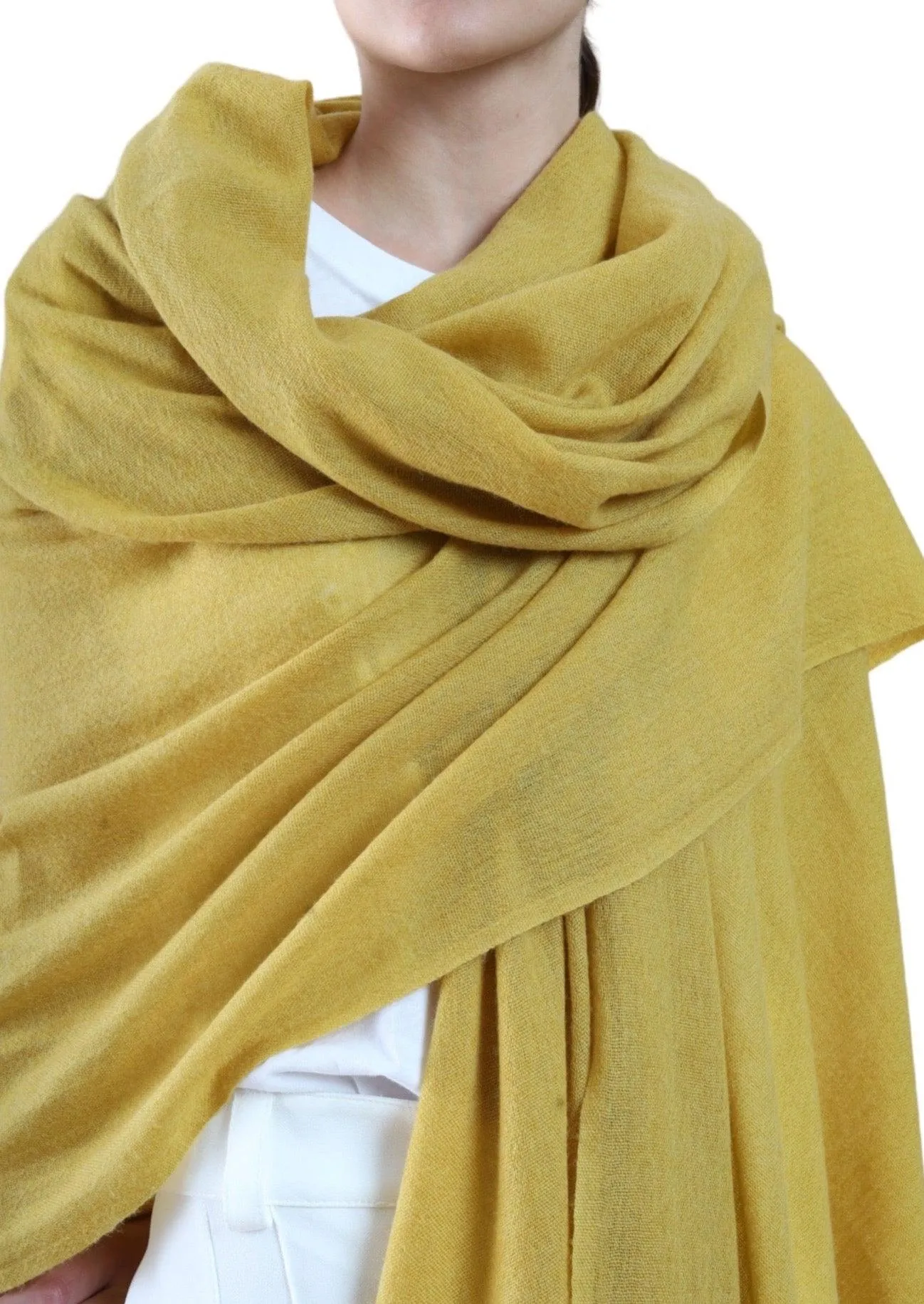 TRAVEL WRAP  MUSTARD