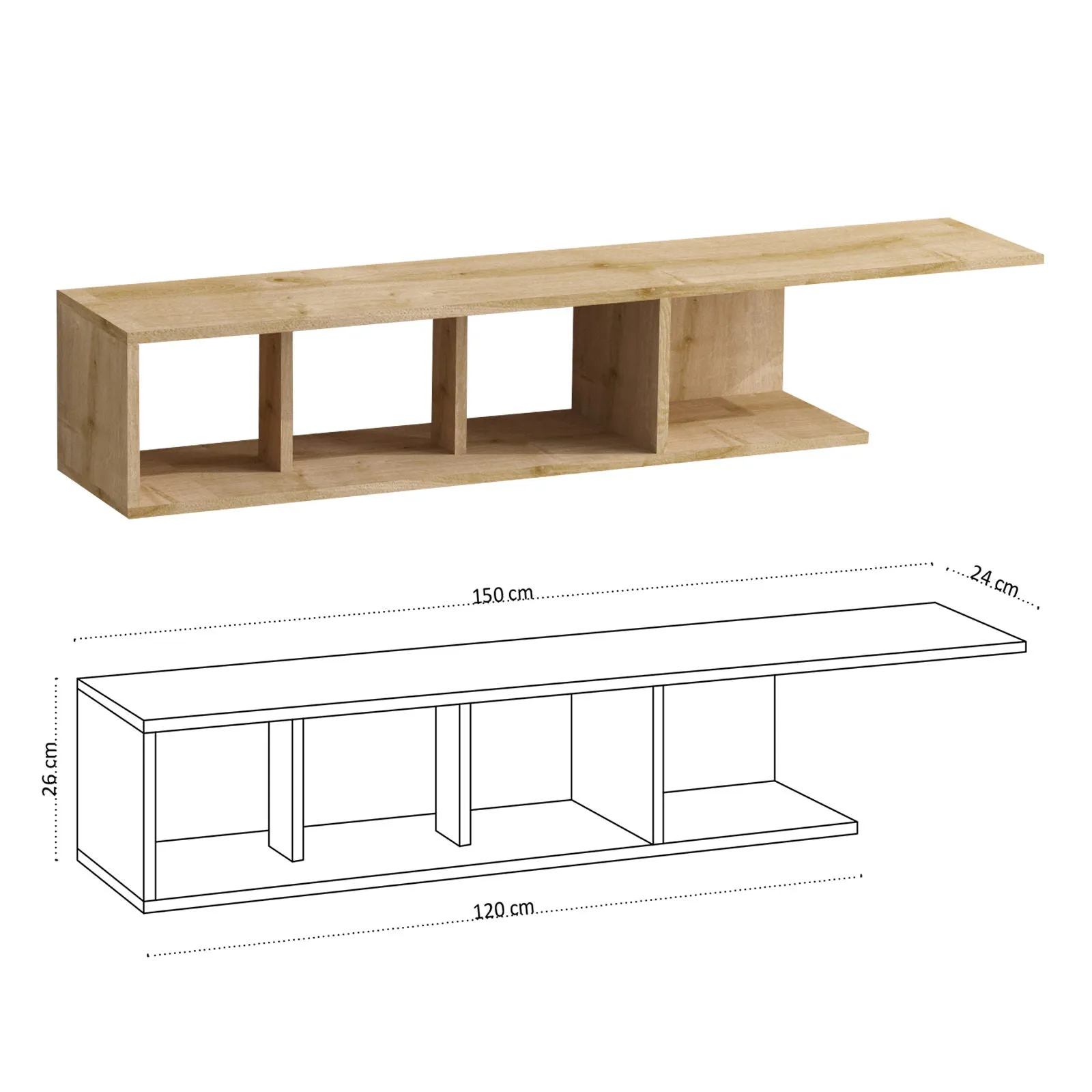 TV Stand Pan - DEC0069