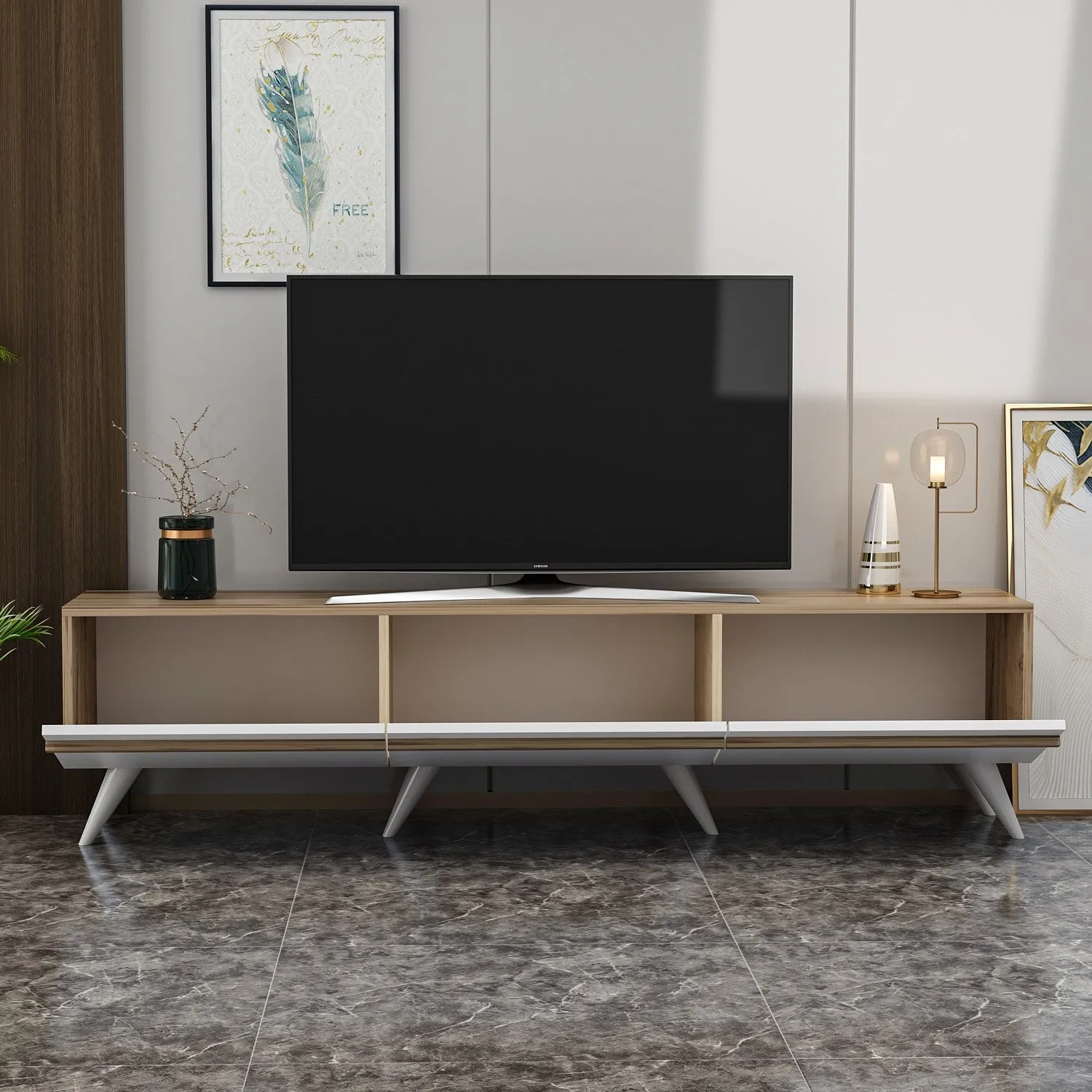 TV Stand Valentina - White