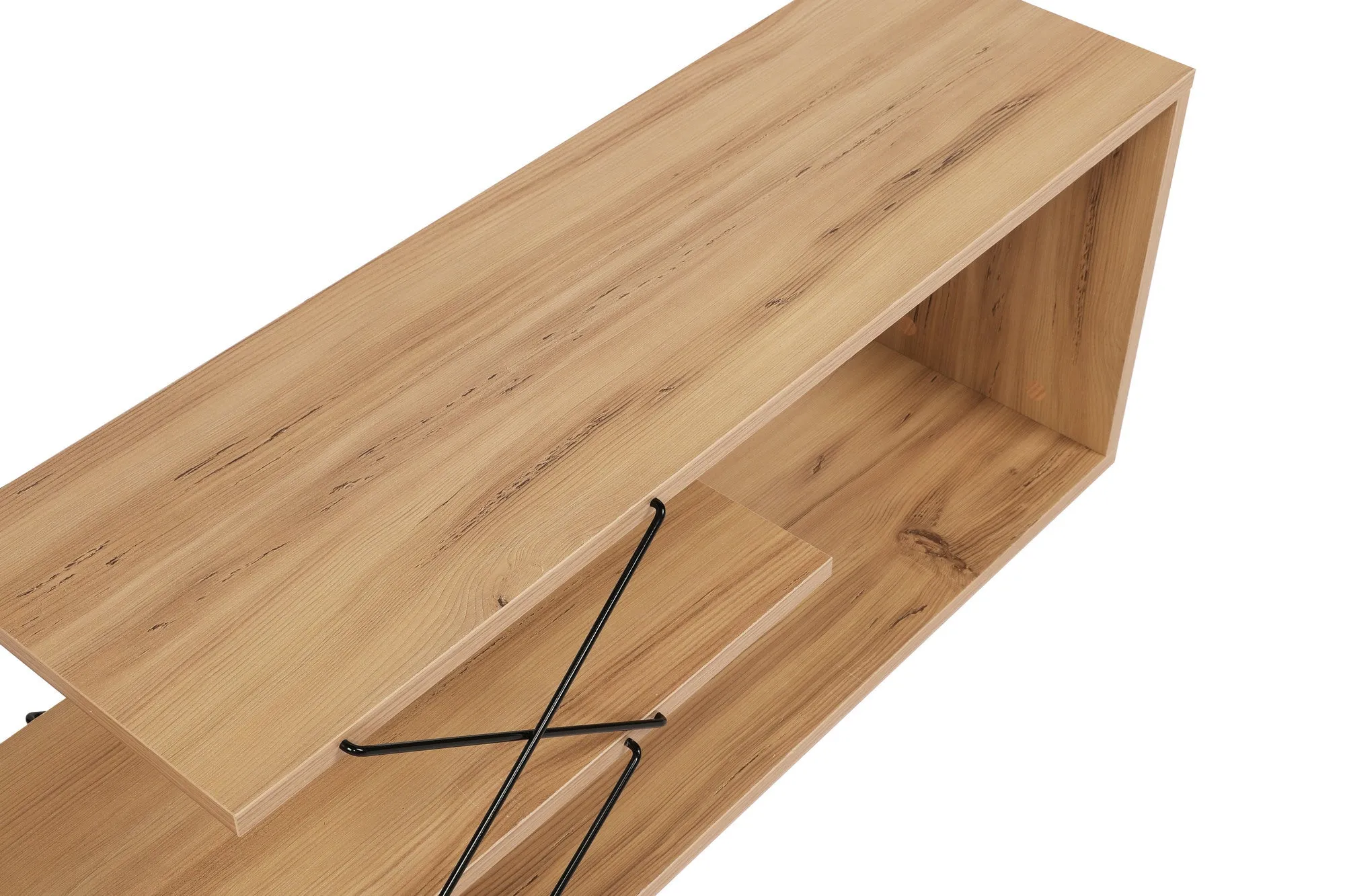 TV Stand Zigzag - Oak