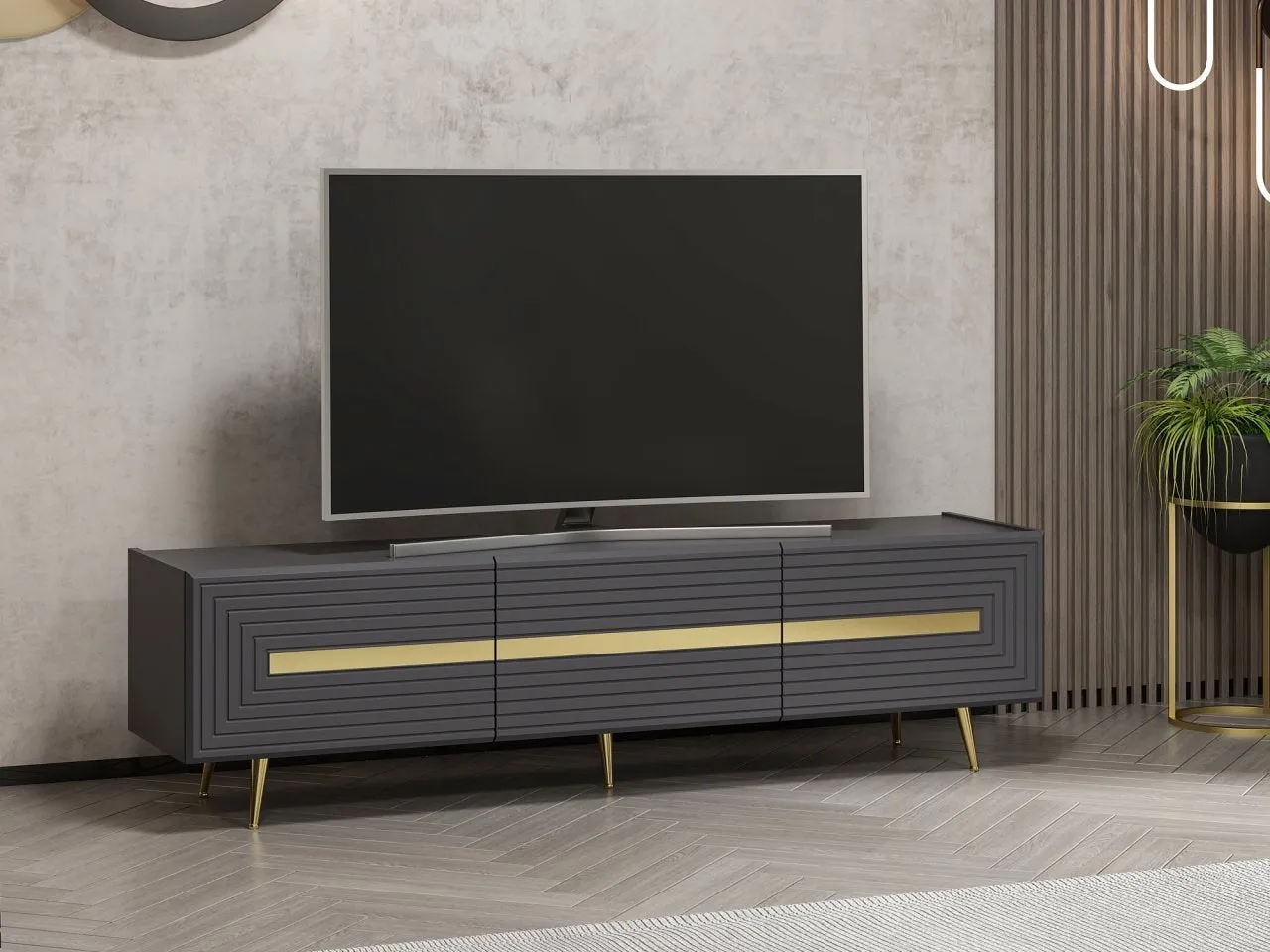 TV Unit Jose - Anthracite