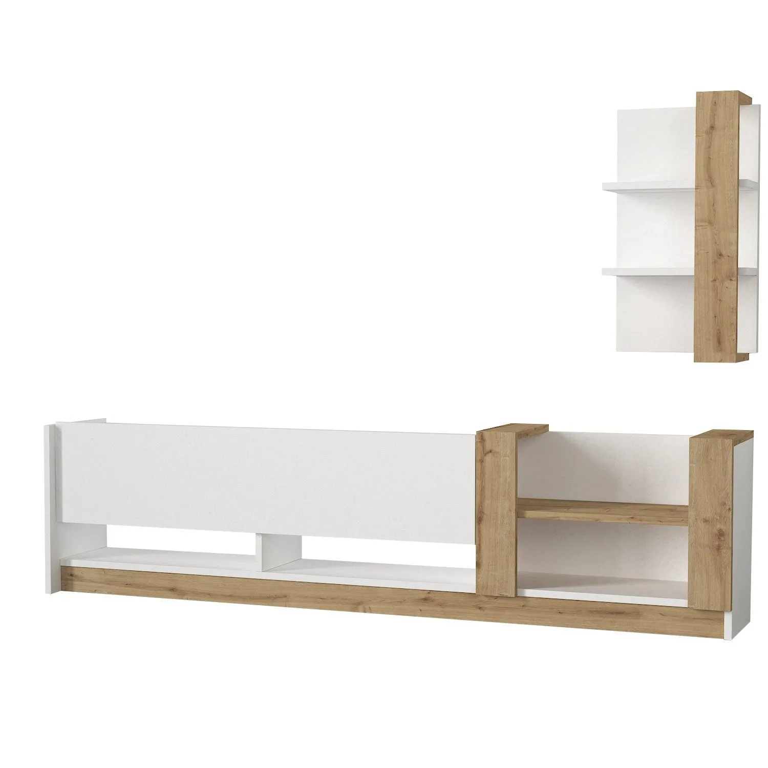 TV Unit Kazablanka - White, Sapphire