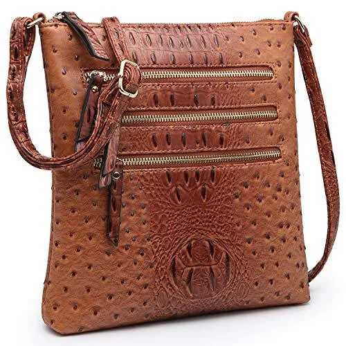 Women Lightweight Functional Multi Pocket Crossbody Bag l Dasein