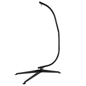 ZENY™ Hanging Chair Stand Hanging Hammock Stands Heavy Duty Steel C Stand Frame Indoor Outdoor